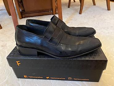 Ayaqqabılar: Fabio Morello kişi klassik loafer ayaqqabıları - Model: Loafer — 2