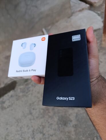 İnformatika: Samsung Galaxy S23, 256 GB, rəng - Qara, Zəmanət, Sensor, Barmaq izi