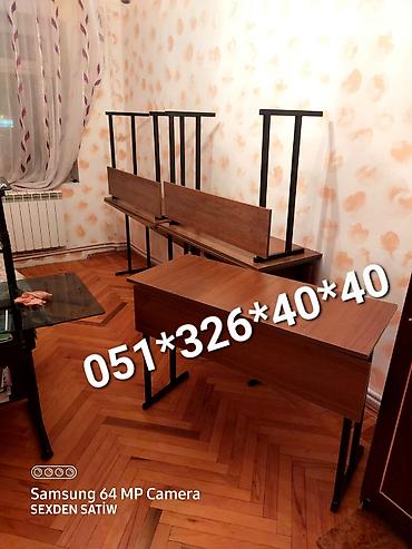 Uşaq masaları: Oğlan və qız üçün, Yeni, Siyirməsiz, Yazı masası — 10