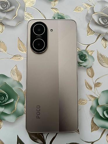 телефон poco x6: Poco Б/у, 64 ГБ, цвет - Золотой — 1