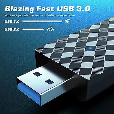 Modemi, ruteri i mrežni uređaji: USB Wi‑Fi adapter ElecMoga sa dvostrukom antenom i pojačanjem 5 dBi - — 4