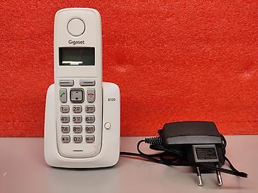 batereya: 2 ədəd analoq Gigaset A120 simsiz telefon 50-yə qədər ad və nömrə — 1