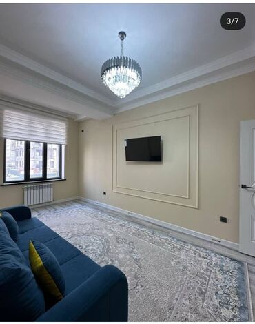 Продажа квартир: 1 комната, 46 м², Элитка, 2 этаж, Дизайнерский ремонт