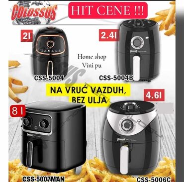 2 hand phone: Friteza na vruć vazduh je mali kućni aparat koji koristi najzdraviji