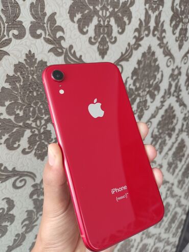 айфон 8 баткен: IPhone Xr, Б/у, 64 ГБ, Красный, Защитное стекло, Чехол, 80 %