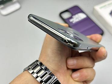 iphone x icloud: IPhone 11 Pro, Б/у, 512 ГБ, Серебристый, Защитное стекло, Чехол, 67 % — 6