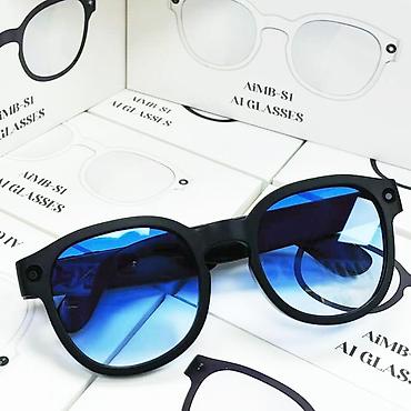 очки ии: AiMB‑S1 AI Glasses — умные очки с голосовым ассистентом - Встроенная — 3