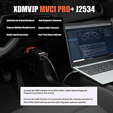 vag com cena: Novo - Xhorse XDMVJPGL MVCI Pro + J2534 OBD2 Nova Verzija NOVO - — 5