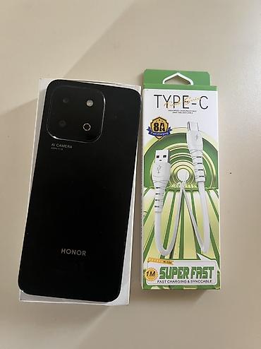 honor band: Honor X6b, 256 GB, rəng - Qara, Face ID — 5
