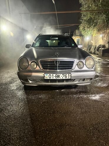 torpaqla barter masin: Mercedes-Benz E 240: 2.4 l | 1999 il Universal