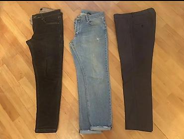 Cinslər: Kişi şalvarları – 2 ədəd paket 1) Tünd göy klassik şalvar - Rəng — 9