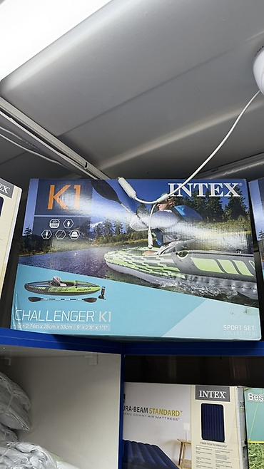 надувной: 🚣 Надувная лодка INTEX Challenger K1 — Sport Set Новая, в упаковке ✅ — 1