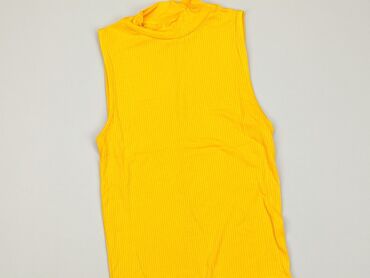 żółte bluzki z długim rękawem: Blouse, Amisu, M (EU 38), condition - Perfect
