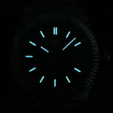 Ručni satovi: San Martin SN0059-G V2 -40mm-MOP Plava/Rolex Datejust Potpuno NOV — 6