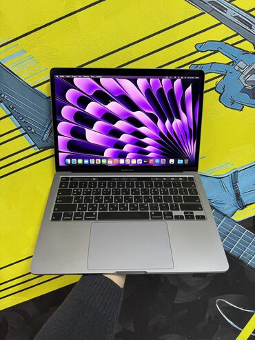 3080 видеокарта: Ноутбук, Apple, 16 ГБ ОЭТ, Intel Core i5, 13.3 ", Жумуш, окуу үчүн, эс тутум SSD