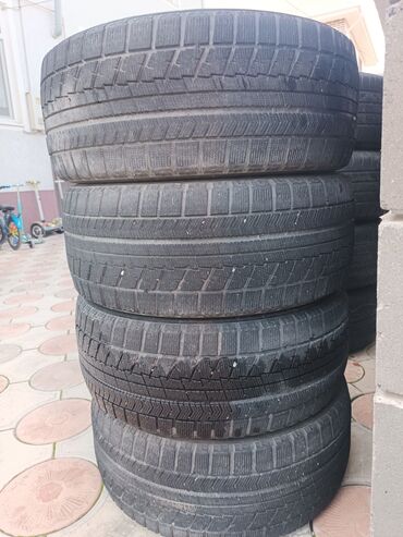 титановые диски на passat: Шины 225 / 50 / R 17, Зима, Б/у, Комплект, Легковые, Bridgestone