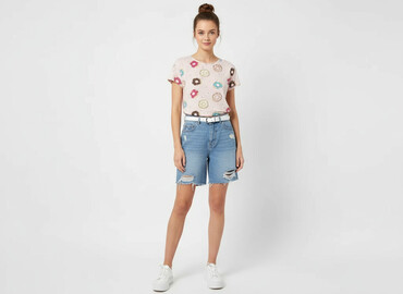 t shirty damskie z nadrukiem: Reserved YFL, Women`s T-shirt, size XS