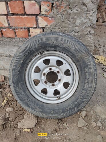 шинный центр в бишкеке цены: Дөңгөлөктөр монтажда 245 / 70 / R 16, Жай, Колдонулган, 1 даана, Жол тандабастар (АТ/МТ), Темир, тешиктери - 6