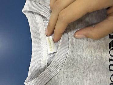 Детская одежда и обувь: Uşaq idman dəsti – boz rəngli sweatshirt və şalvar - Üst: dairəvi — 2