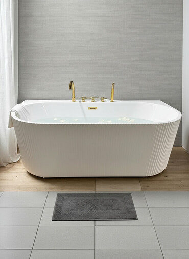 банный стол: Ванна, Сүйрү, Материалы: Акрил, Өлчөмү: 170 x 80 см, Акысыз орнотуу