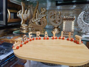 Sifarişlə əl işləri: Əl işi Taxta həriflər 1azn Topdan qiyməti 1-aznən azı hər hərifdən — 4