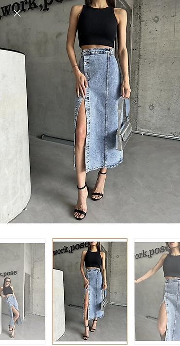 smart wotch: Midi Ətək, Cins, S — 3