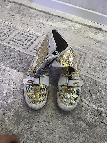батинке: Мужские кроссовки, 40.5, Nike, Б/у, цвет - Белый — 4