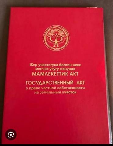 кок жар участок: 4 соток, Красная книга, Договор купли-продажи — 1