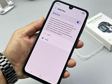 Уюлдук телефондор жана аксессуарлар: Samsung Galaxy A16, Колдонулган, 128 ГБ, түсү - Кара, 2 SIM — 6