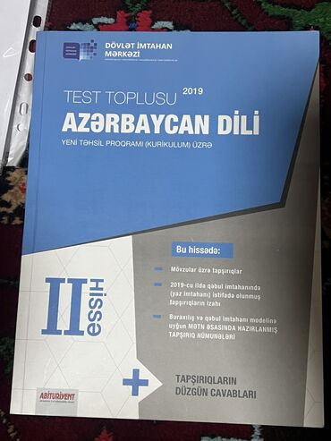 Digər: Test kitablari her biri tezediryazilmayib qiymetinden asagi — 14
