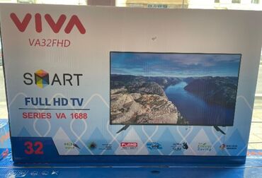 euromax tv: Yeni Televizor LCD 32" FHD (1920x1080), Ödənişli çatdırılma