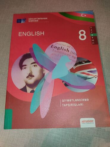 6 ci sinif ingilis dili yeni derslik: İngilis dili 8 ci sinif kitabı. İdeal vəziyyətdədir 2021 ci ilin