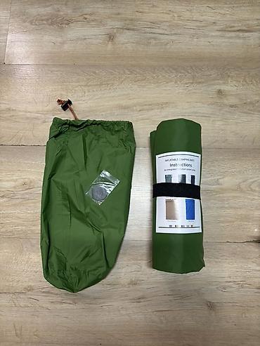 Надувные матрасы: Надувной туристический коврик с встроенной подушкой - Тип: надувной — 4