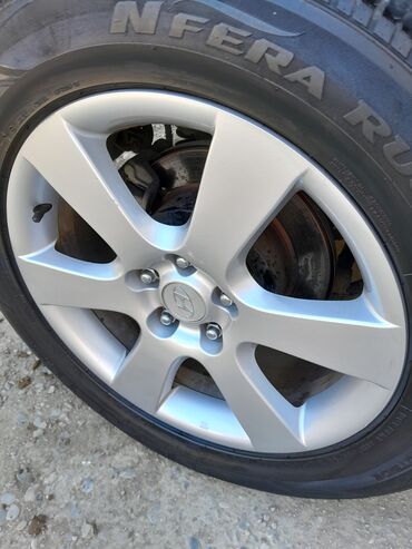 Disk təkərlər: İşlənmiş Disk təkər Hyundai 235 / 60 / R 18, 5 Boltlu