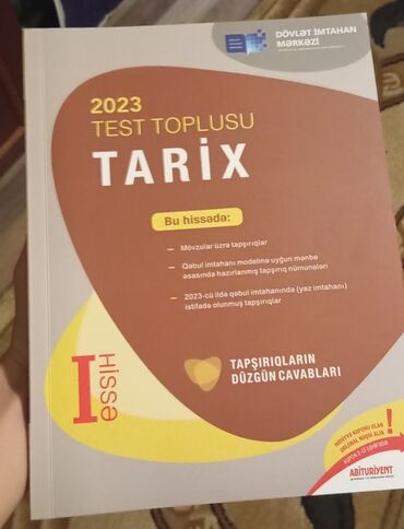 tarix test toplusu 1 ci hisse pdf yukle 2023: Ümumi Tarix Testlər 10-cu sinif, DİM, 1-ci hissə, 2023 il