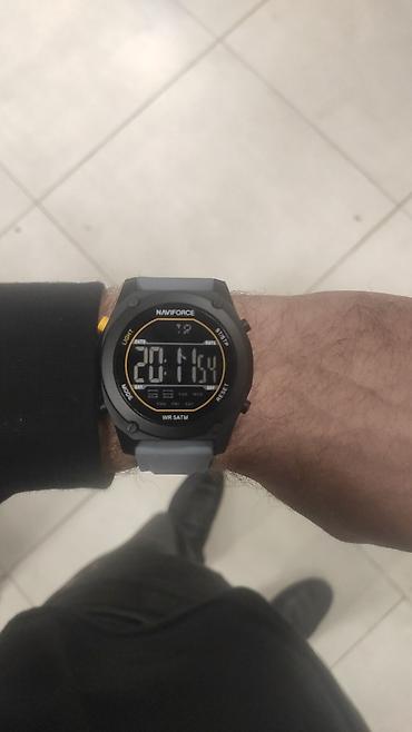 agilli saat qiymetleri: NAVIFORCE rəqəmsal qol saatı - Model: NAVIFORCE (arxa qapaqda NF kodu — 2