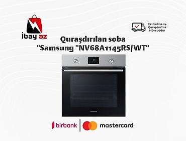 elektrikli chopper: Quraşdırılan soba "Samsung "NV68A1145RS/WT"Qurasdirilma — 1