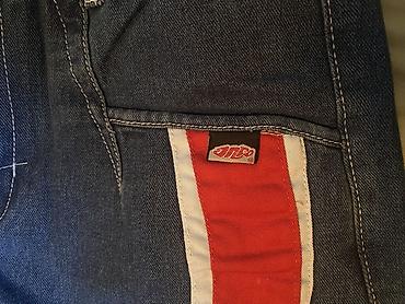 tech flecee: Jnco baggy pants - Материал: плотный деним синего цвета. - Крой — 7