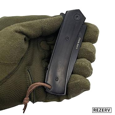 Охотничьи ножи: Складной нож Крот от Витязь сталь 65х13 черный Охота и рыбалка! — 10