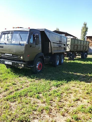 транс: Самосвальный полуприцеп/прицеп-зерновоз (двухосный, двускатная — 8