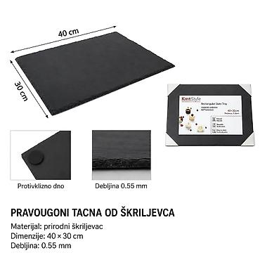 KMT Pravougaoni podmetač od škriljevca 2407354 Opis: Praktičan i na lalafo.rs KMT Pravougaoni podmetač od škriljevca 2407354 Opis: Praktičan i