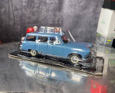 Avtomobil modelləri: Коллекционная модель VOLGA GAZ-22 blue 1962 DeAgostini Scale 1:43 — 7