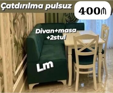 divan masasi: Yeni, Künc divan, Açılmayan, Azərbaycan