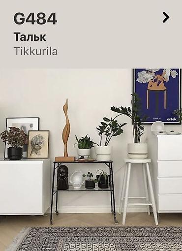 запахи: Водоэмульсионная краска, Tikkurila, Для внутренней работы, 9 кг, Матовая, Без запаха, Финляндия — 2