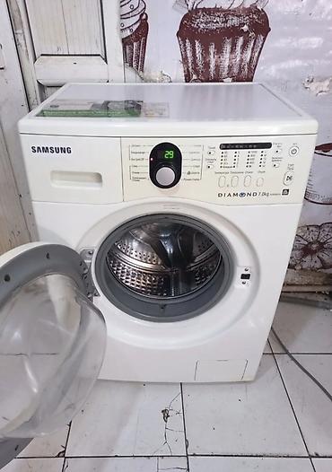 запчасти для стиральных машин: Стиральная машина Samsung, 6 кг, Б/у, Автомат, Есть сушка, Бесплатная доставка, Платная доставка — 2