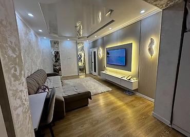 в районе тунгуч: 2 комнаты, 66 м², Тунгуч мкр 106 серия улучшенная, 8 этаж, Свежий ремонт — 1