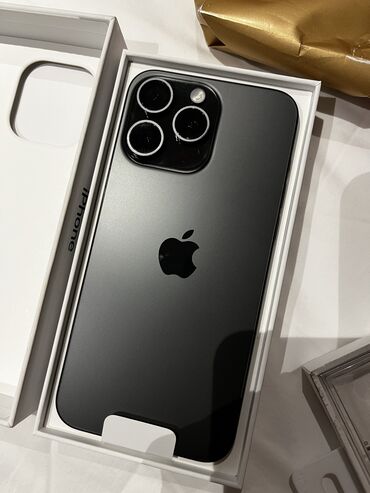 айфон нарын: IPhone 15 Pro Max, Б/у, 512 ГБ, Наушники, Зарядное устройство, Защитное стекло, 100 %