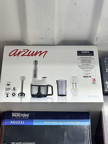cha: Мультфункциональный кухонный набор Arzum FORTE, мощность 1000 Вт — 1