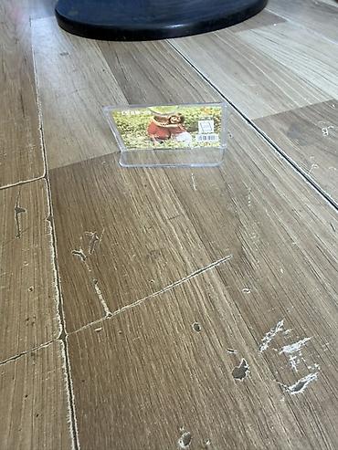 vitrin dolab: Akril masaüstü mini çərçivə/etiket tutacağı - Material: şəffaf akril — 3