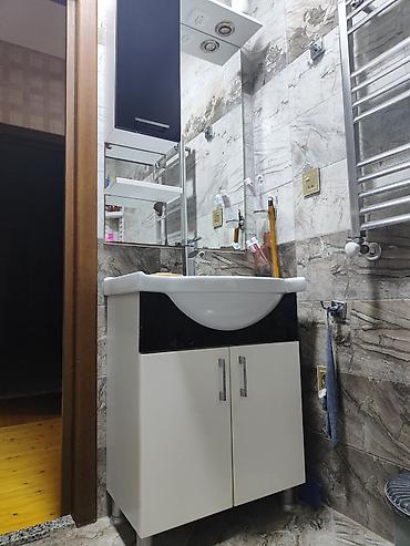 Hamam dolabları: Hamam üçün lavabolu dolab dəsti — 2